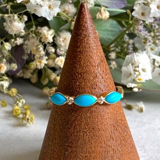 スタージュエリー(STAR JEWELRY)の＊STAR JEWELRY ターコイズ リング＊アガット アーカー bizoux(リング(指輪))