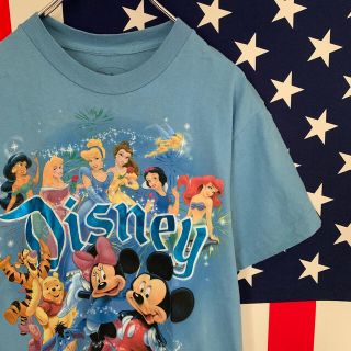 ディズニー(Disney)のディズニー  キャラクター  Tシャツ  S(Tシャツ/カットソー(半袖/袖なし))