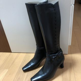 ピッティ(Pitti)のpitti   ロングブーツ　23.5 EE  2way(ブーツ)