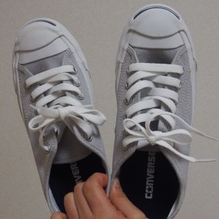 コンバース(CONVERSE)のグレー ジャックパーセル(スニーカー)