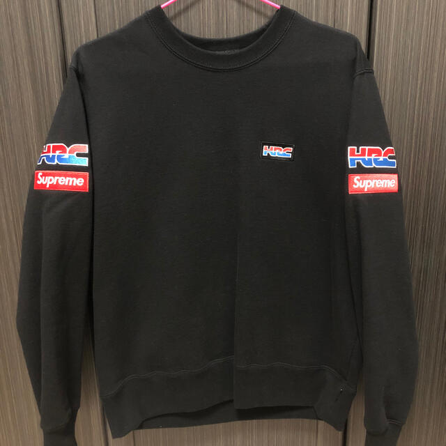 Supreme(シュプリーム)のSupreme Honda Fox Racing Crewneck black  メンズのトップス(スウェット)の商品写真