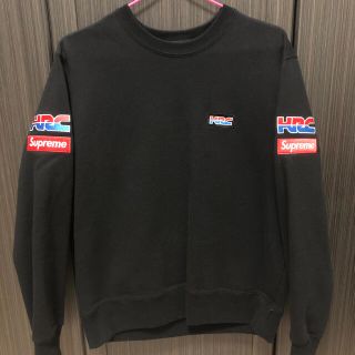 シュプリーム(Supreme)のSupreme Honda Fox Racing Crewneck black (スウェット)