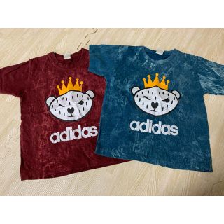 アディダス(adidas)の双子コーデ アディダス風 お揃い 双子(Tシャツ/カットソー)