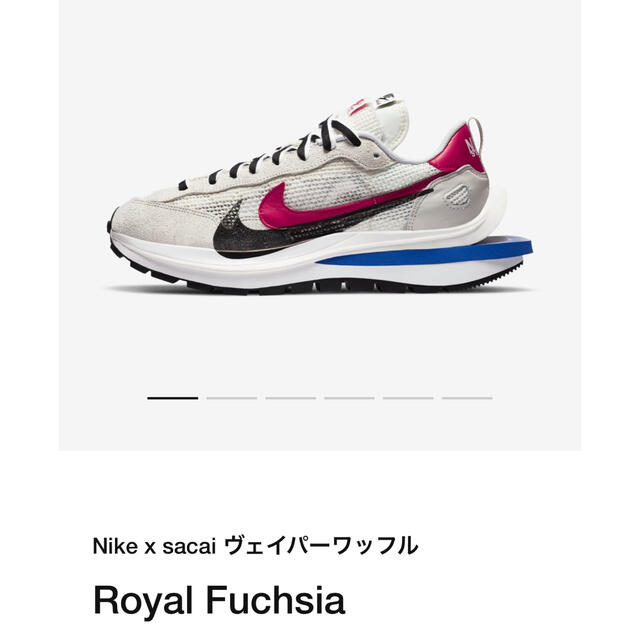 NIKE(ナイキ)のNIKE×sacai ヴェイパーワッフル メンズの靴/シューズ(スニーカー)の商品写真