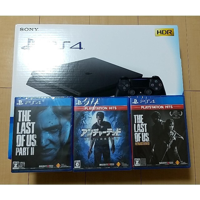 SONY PlayStation4 本体 CUH-2200AB01 新品未開封