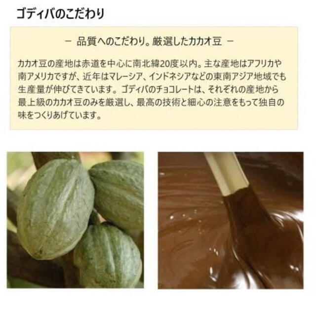 GODIVA ゴディバ 限定BOX チョコレート22粒入り 1箱!