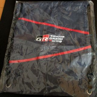 トヨタ(トヨタ)のTOYOTA GAZOO Racing pulls bag　バッグ（グレー）(バッグパック/リュック)