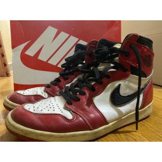 ナイキ(NIKE)のnike air jordan 1 Chicago 94年製(スニーカー)