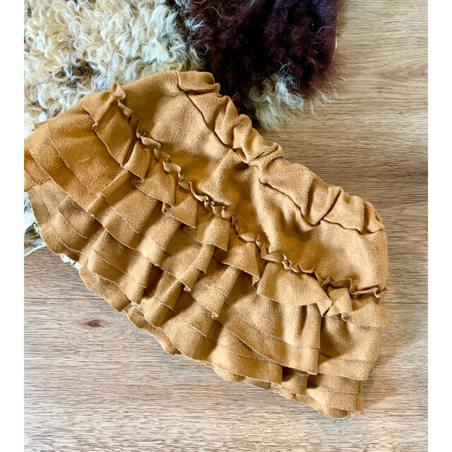 スエードスカート　#80cm キッズ/ベビー/マタニティのベビー服(~85cm)(スカート)の商品写真