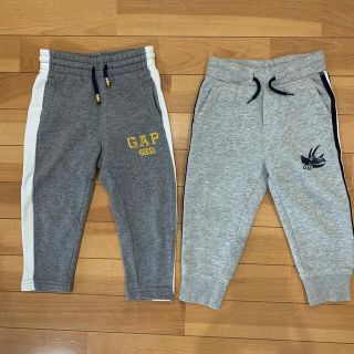 ギャップ(GAP)のbaby GAP裏ボアボトムス　2枚セット(パンツ)