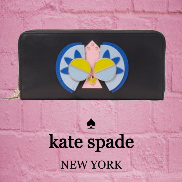 kate spade NEW YORK - ★SALE☆【kate spade】spademalsコンチネンタル　ジップ長財