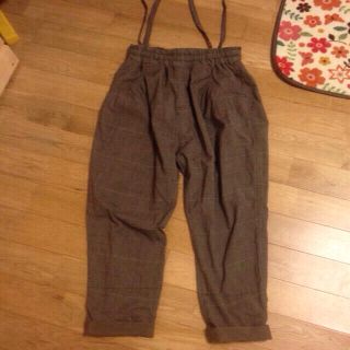 レイカズン(RayCassin)のチェック◎おじパン(サルエルパンツ)