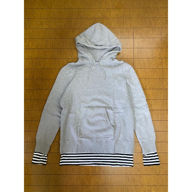 uniform experiment BORDER LAYERED HOODY