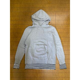 ユニフォームエクスペリメント(uniform experiment)のuniform experiment BORDER LAYERED HOODY(パーカー)