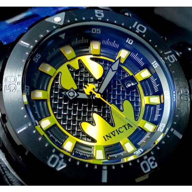 INVICTA - $1795 インビクタ 高級腕時計 バットマン 全身ブラック 自動