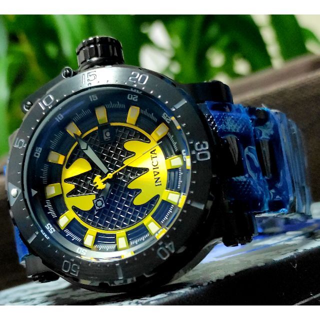 INVICTA - $1795 インビクタ 高級腕時計 バットマン 全身ブラック 自動