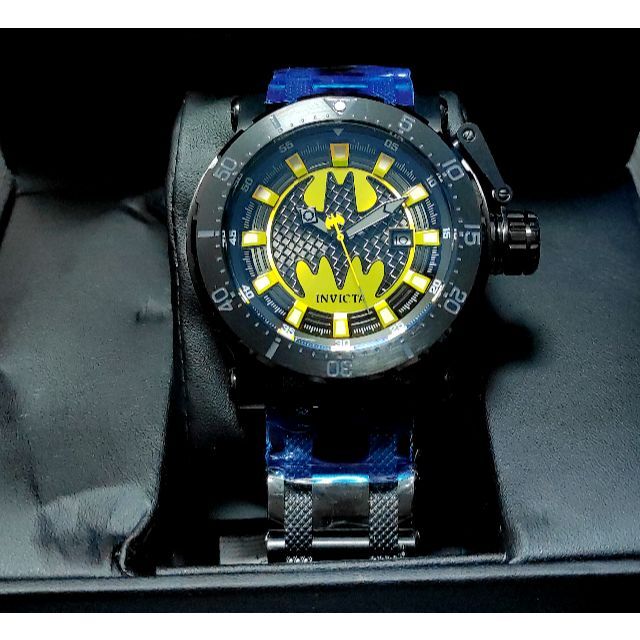 INVICTA - $1795 インビクタ 高級腕時計 バットマン 全身ブラック 自動