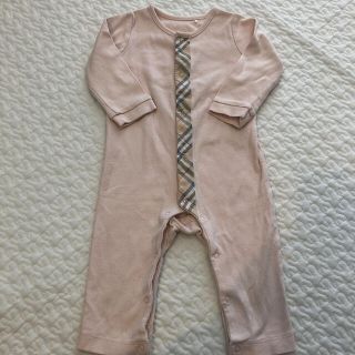 バーバリー(BURBERRY)のBURBERRY baby ロンパース 60 70 赤ちゃん 女の子(ロンパース)