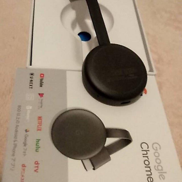 CHROME(クローム)のChromecast（クロームキャスト） スマホ/家電/カメラのテレビ/映像機器(その他)の商品写真