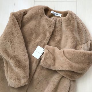 ナチュラルクチュール(natural couture)の期間限定値下げ★新品タグ付き【natural couture】ファーコート(毛皮/ファーコート)