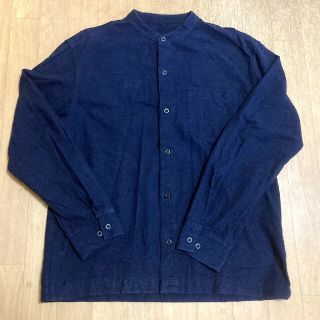 ムジルシリョウヒン(MUJI (無印良品))の訳あり　無印良品　長袖シャツ　リメイクにも♪(シャツ)