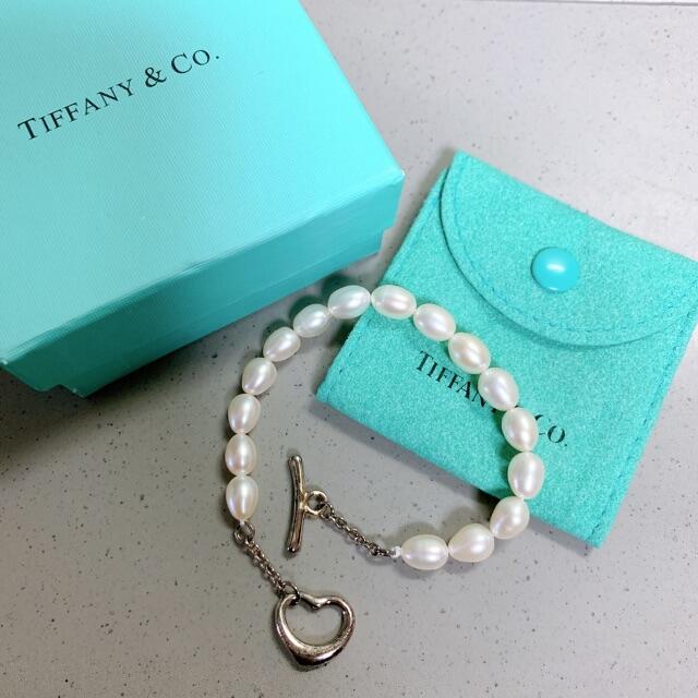 Tiffany & Co. - Tiffany オープンハート ブレスレットの通販 by neco