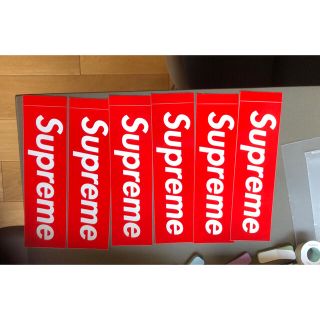 シュプリーム(Supreme)の正規　ステッカー supreme 6枚(その他)