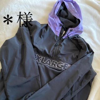 エクストララージ(XLARGE)のXLARGE ナイロンジャケット　ブラック(ナイロンジャケット)