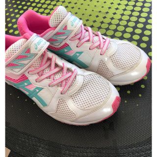 アシックス(asics)のASICS スニーカー、ランニングシューズ24.5cm美品(スニーカー)