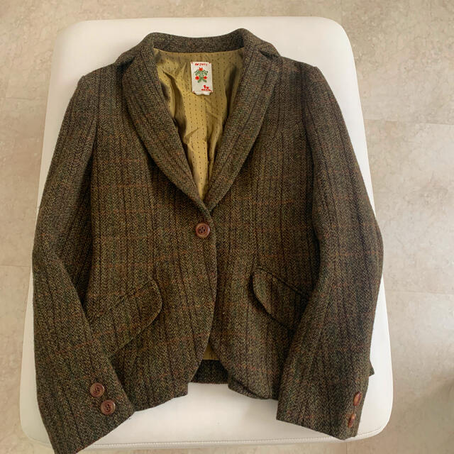 Harris Tweed(ハリスツイード)の値下げしました！ハリスツィード　ジャケット レディースのジャケット/アウター(テーラードジャケット)の商品写真