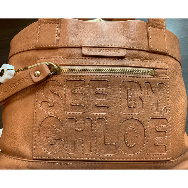 SEE BY CHLOE(シーバイクロエ)の【最終値下げ！】シーバイ　クロエ　see by Chloe ハンドバッグ レディースのバッグ(ハンドバッグ)の商品写真