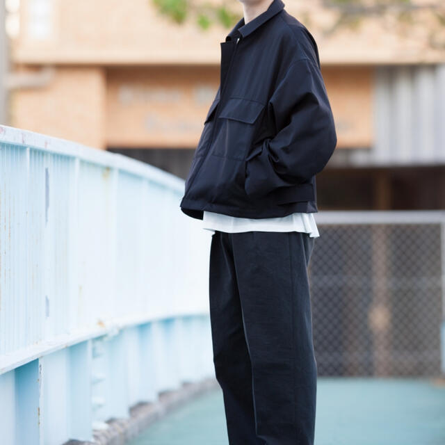 stein OVER SLEEVE ZIP JACKET【袖丈加工済み】 - ブルゾン