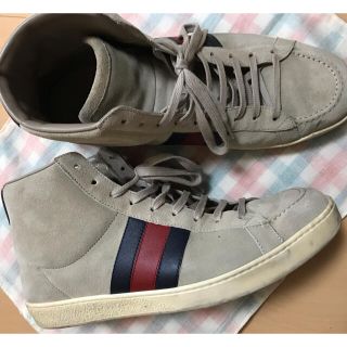 グッチ(Gucci)のgucci＊ハイカットスエードスニーカー＊337221 CKKA0 1565(スニーカー)