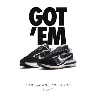 ナイキ(NIKE)のNIKE×sacai ヴェイパーワッフル 28cm(スニーカー)