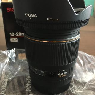 シグマ(SIGMA)のSIGMA 20mm F1.8 EX DG 後期型 キャノン用 フルサイズ対応(レンズ(単焦点))