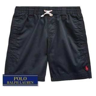 ラルフローレン(Ralph Lauren)の☆新品☆115 ラルフローレン ツイルショートパンツ ブラック 9555(パンツ/スパッツ)