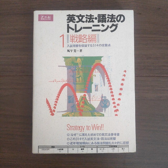 【Z会】英文法・語法のトレーニング　戦略編 エンタメ/ホビーの本(語学/参考書)の商品写真