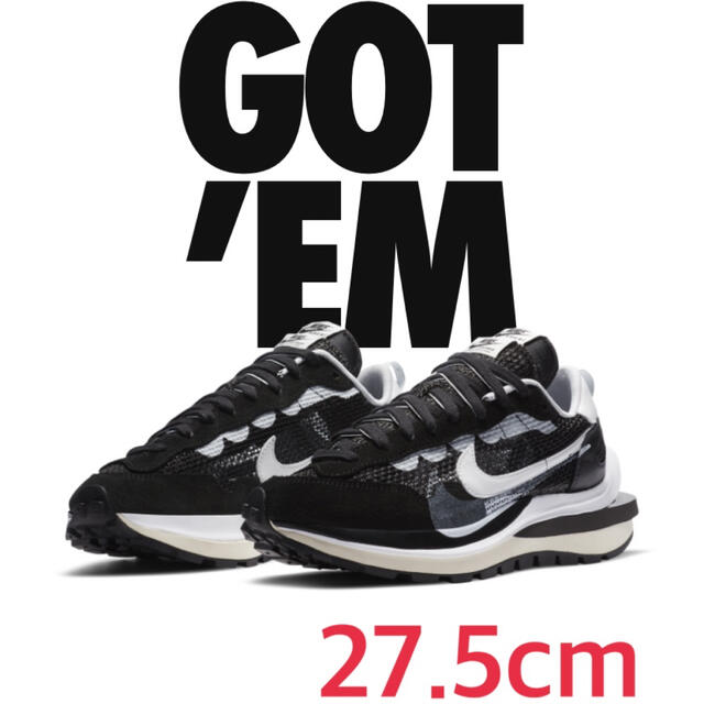 NIKE×SACAI VAPORWAFFLE 27.5cm - スニーカー