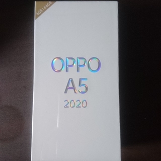 ラクテン(Rakuten)のOPPO A5 2020 ブルー　新品未開封！(スマートフォン本体)