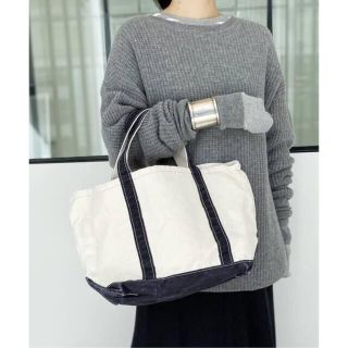 アパルトモンドゥーズィエムクラス(L'Appartement DEUXIEME CLASSE)のL.L.BEAN Canvas tote bag Mブラック(トートバッグ)