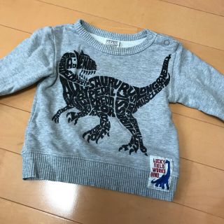 エフオーキッズ(F.O.KIDS)のトレーナー　男の子　80 グレー　値下げ(トレーナー)