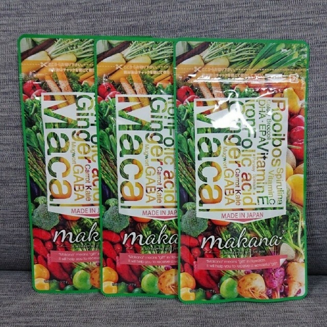 マカナ 3袋セットの通販 by healthy&beauty shop|ラクマ