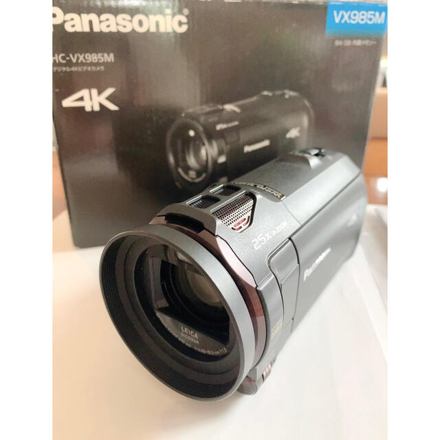 Panasonic ビデオカメラ HC-VX985Mの通販 by Saa's shop｜パナソニックならラクマ - Panasonic 4K 高評価国産