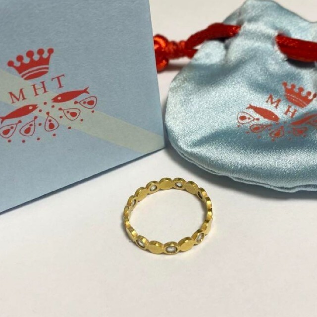 マリーエレーヌドゥタイヤック　20Kダイヤモンドリング　9号 レディースのアクセサリー(リング(指輪))の商品写真