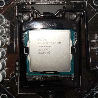 マザーボードとCPUのセットP67Pro3 i5-3570K