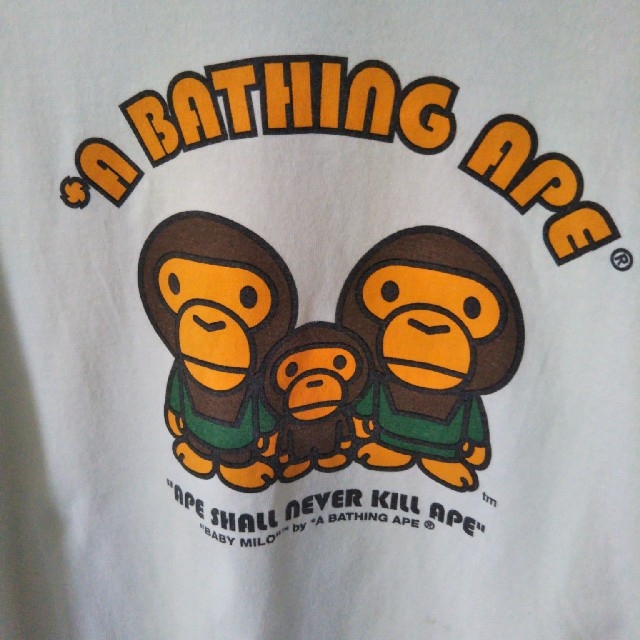 A BATHING APE(アベイシングエイプ)のバーラ様専用商品。アベシングエイプ長袖Tシャツ メンズのトップス(Tシャツ/カットソー(七分/長袖))の商品写真