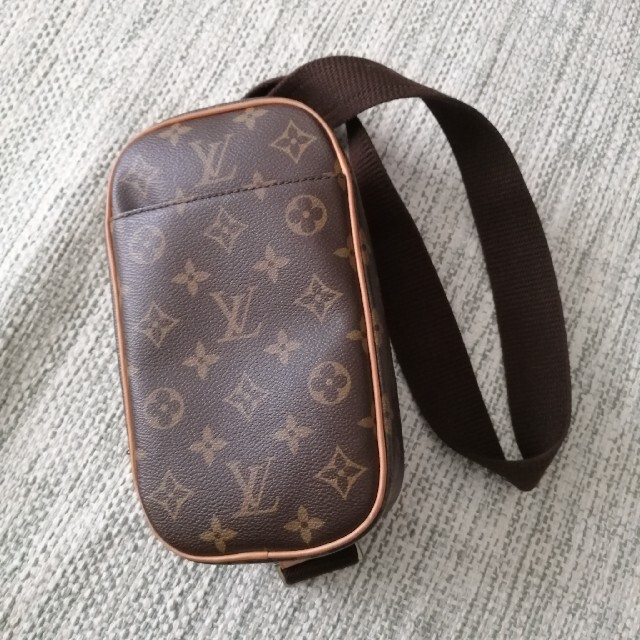 高価値】 LOUIS VUITTON ルイヴィトン モノグラム ポシェット ガンジュ