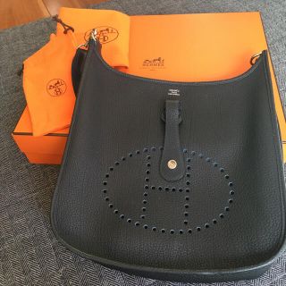 エルメス(Hermes)のHERMES  エヴリン　ネイビー専用❗️(ショルダーバッグ)