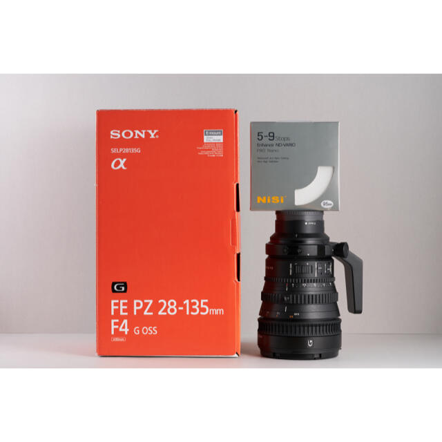 SONY(ソニー)のSONY FE PZ 28-135mm F4 G OSS NDフィルター付き スマホ/家電/カメラのカメラ(レンズ(ズーム))の商品写真