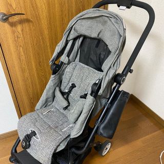 サイベックス(cybex)の【最終値下げ】サイベックスイージーSマンハッタングレー【バンパーバー他付属品付】(ベビーカー/バギー)